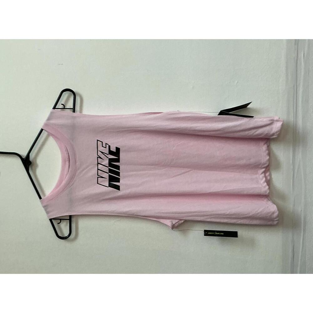 Nike Women's Pink Sleeveless Tank Top Dri-Fit Medium